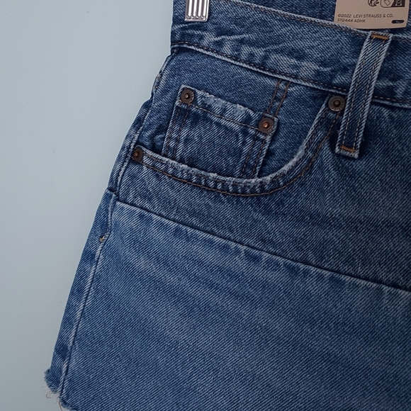 Levi's 501 Denim Jean Shorts Size 25 NEW NWT 150th Anniversary - Picture 6 of 16